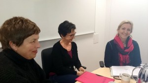 Emma, Gunnhild en Kari Pauline