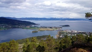 Åsnakken aan de andere kant van de fjord